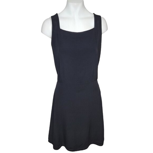 Aritzia Dresses & Skirts - Aritzia Wilfred  Vourette Mini Dress Size 4 Black Crepe